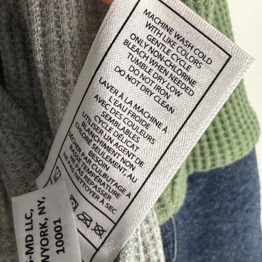 7 For All Mankind Baby Boys Size 0-3 Months Heather Grey Waffle Knit One Piece